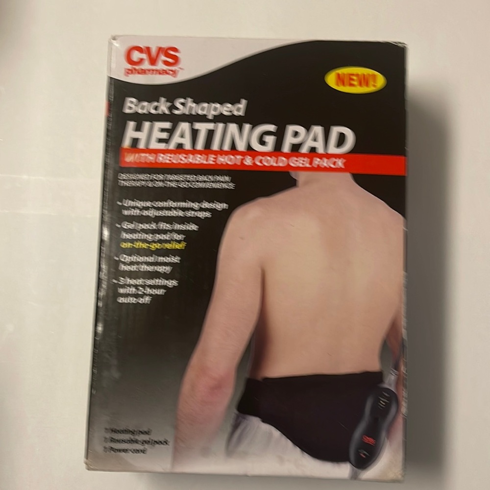 Cvs Back shaped heating pad